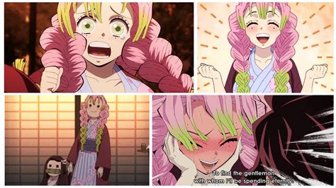 Mitsuri knows the best way to release tension after a big fight..